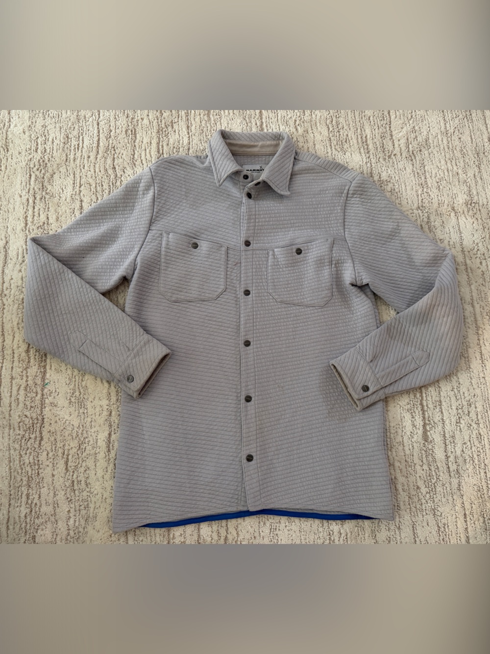 Mammut quilted shirt jacket M